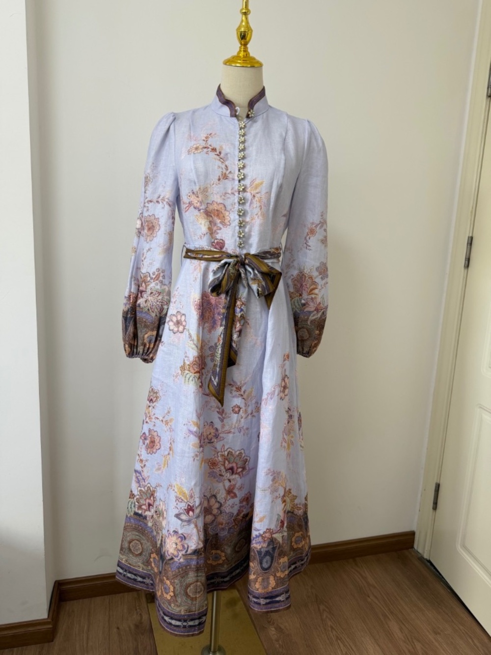 Zimmermann Luna floral-print linen maxi dress